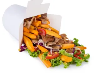 Döner Box Mixto Con Ensalada