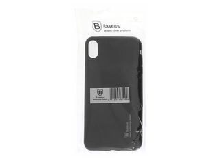 Силиконов калъф гръб кейс Baseus Design - iPhone 7, 8, SE2, черен