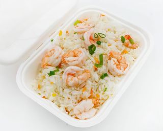 R2 - riso saltato con gamberi