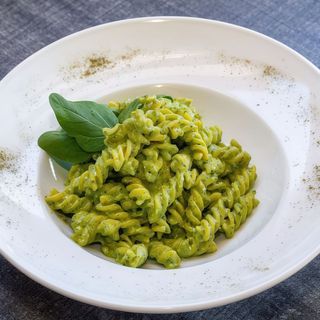 Fusilli em queijo ricotta