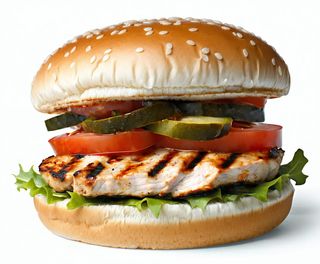 Burger gourmet chicken (doppio)
