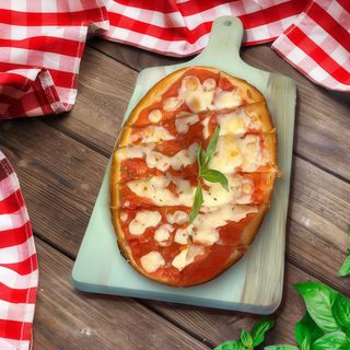 Bruschetta Tomate y Mozzarella