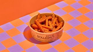 . SWEET POTATO FRIES chrupiące frytki z batatów