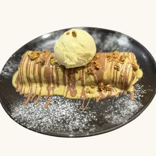 pistachio Kunafa Crepe