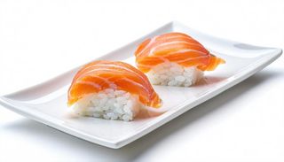 138. Nigiri sake flambe