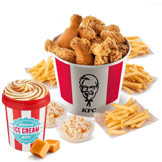 Kubełek Gigant + lody Ice Cream Deluxe 460ml