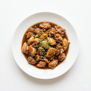 Pollo Con Salsa De Ostras