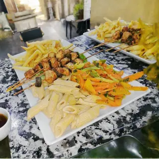 Brochettes Poulet