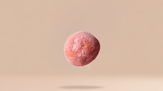 Bites z nadzieniem z czerwonych owoców