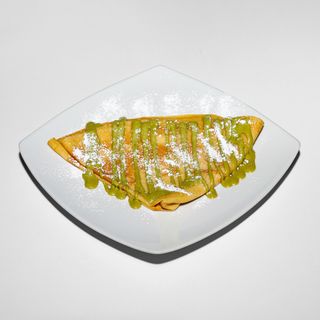 11 - Cioccolato al pistacchio e zucchero a velo