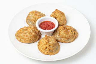 Жареные манты с мясом