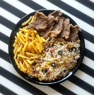 Maminha com Arroz Brasileiro