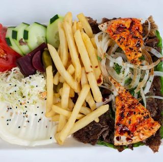 Plat Chawarma Viande