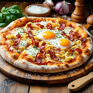 Pizza Carbonara