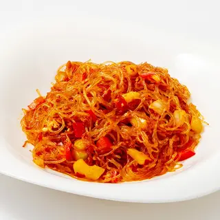 215. Spaghetti di soia piccanti