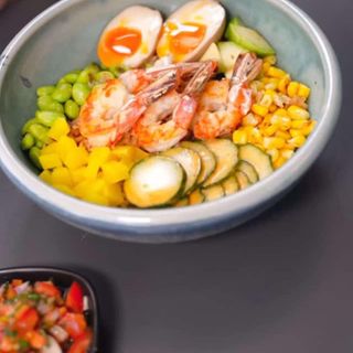 Bibimbup shrimp small