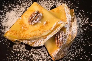 Crêpe Miel Et Noix