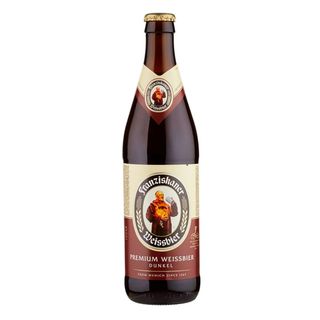 Franziskaner Weissbier Dunkel, brună nefiltrată
