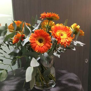 Ramo De Gerveras Naranjas