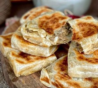 Fish roti - tortilla con pesce