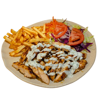 Plato Kebab De Pollo