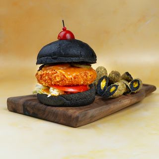 Hrskavi pileći burger