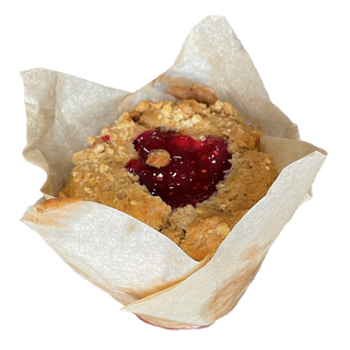 Muffin Peanut and Jelly (vegan)