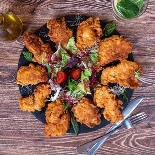 Panierowane piersi z kurczaka