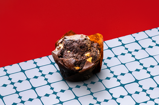 Brioșă cu ciocolată*