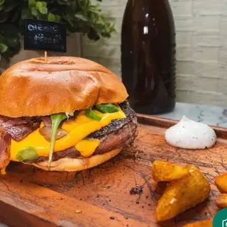 Smash cheese bacon