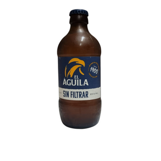 El Águila Sin Filtrar. Botella 33cl. 5.5% ABV.
