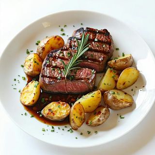 321.Vitello con patate