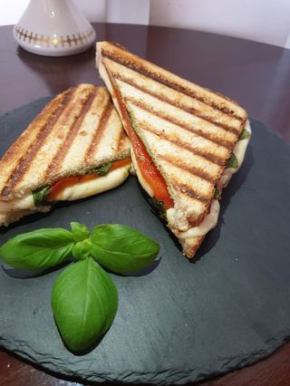 Grilled mozzarella sandwich