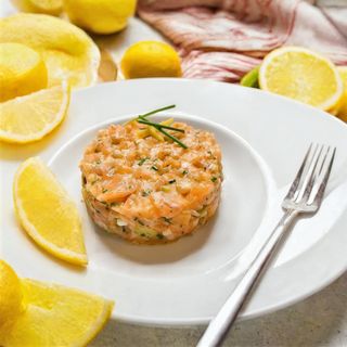 Tartare saumon