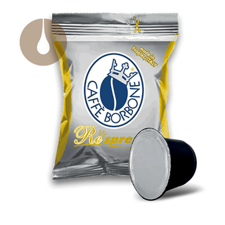 Capsule caffè Borbone Respresso Miscela ORO compatibile Nespresso