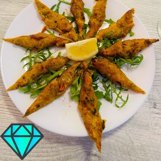 Veg seekh kebab