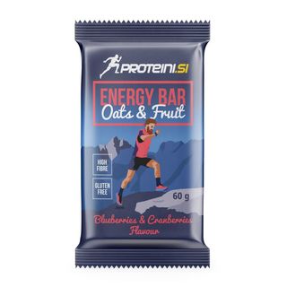 Proteini.si energy bar 60 gr blueberry-cranberry i yogurt coating