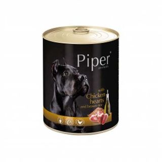 Conserva hrana umeda caini Adult, Piper, Pui/Orez, 400 g
