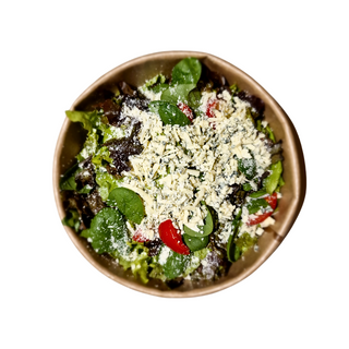 Салата Спанак и синьо сирене в меден дресинг (300г)