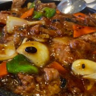 58-Ternera Con Salsa De Judías Negras A La Plancha