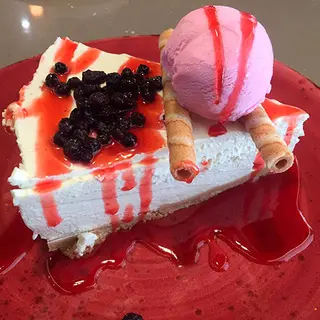 Tarta De Queso Con Frutos Rojos 