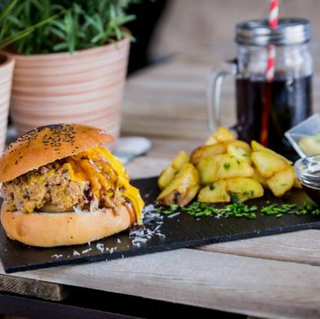 The Special Vegan Burger