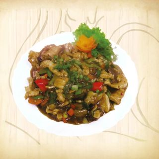 Kurczak z grzybami 350g