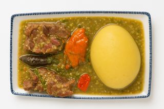 Sauce Gouagouassou + Accompagnement