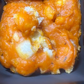 Yam pottage and chicken wings 