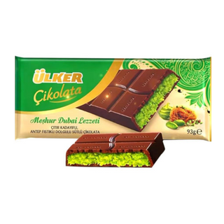 Шоколад Ulker Meshur Dubai Lezzeti 93гр турция  8690504143727