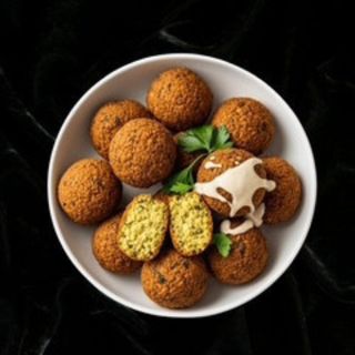 Falafel la farfurie