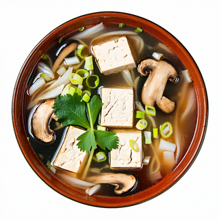 Sopa Pho Con Tofu Y Champiñones VEGANO