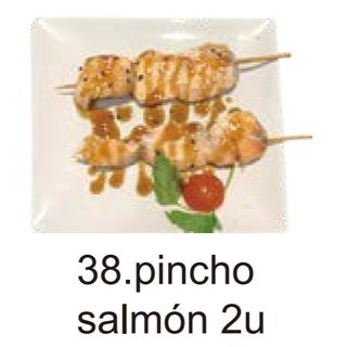 38. Pincho Salmón (3 Pza.)