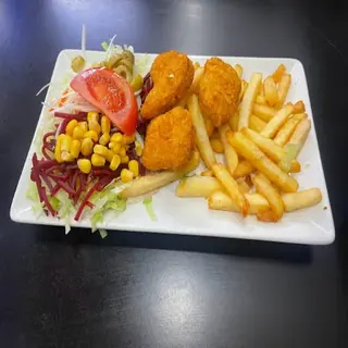 Nuggets + Patatas Fritas